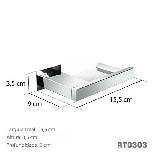 Saboneteira Inox - Kromus - RT0303