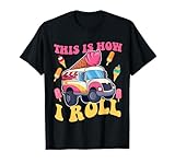 Rolling Ice Cream Truck Design For Sweet Tooth People T-Shirt