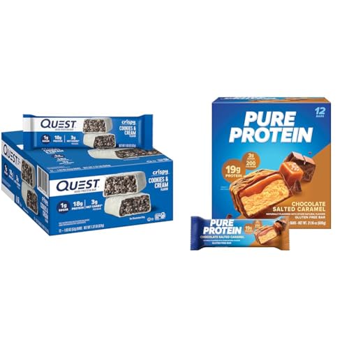 Barra de proteína sabor Cookies & Cream y Chocolate miniatura 1