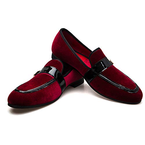 Image of JITAI Men's Lindford Moc Toe Bit Slip-on Penny Loafer Party Shoes