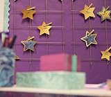 Carson Dellosa Galaxy 36 Piece Colorful Stars Bulletin Board Cutouts, Colorful Metallic Star Bulletin Board and Door Decorations, Galaxy Space Classroom Décor