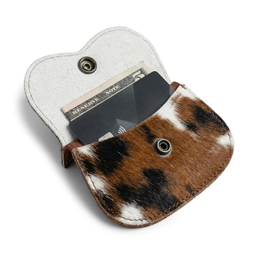 Image of Hide & Drink, Cat Shape Wallet Handmade from Full Grain Leather - Furry
