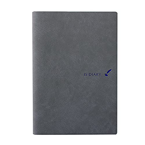 【ESダイアリー後継品】 【手帳 2022年】 和気文具 JS ダイアリー B6変形 週間バーチカル エレガントグレー