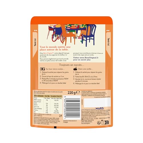 Ben’s Original Mediterraner Reis 2 min, 1 Beutel à 220 g