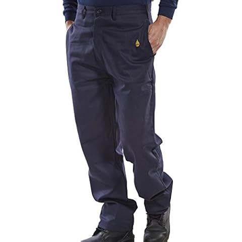 Beeswift Navy Blue Fire Retardant Trousers Cover