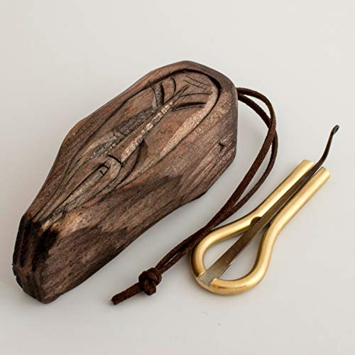 Jew's Harp By P.potkin In Wooden Case Shaman Handmade - Mouth Musical Instrument (Jaw Harp) Beautiful Sound Excellent Quality Maultrommel (Jaw Harp, Snoopy Harp, Dan Moi) #TOP2