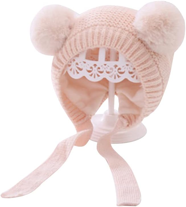 Cute Baby Kids Girls Boys Warm Winter Stretchy Cat Hat Beanie