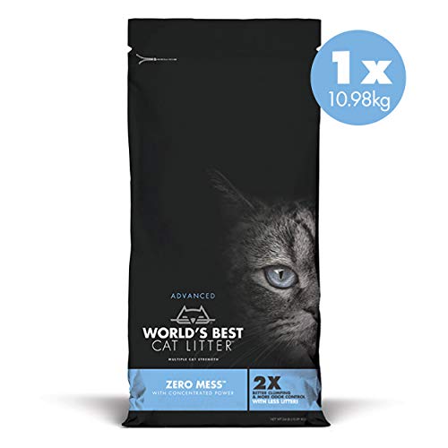 World's Best Cat Litter Advanced Zero Mess Cat Litter, 24 Lb #TOP1