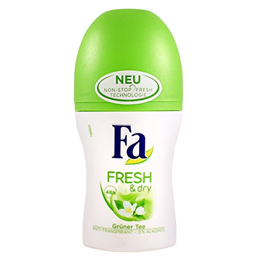 Preisvergleich Produktbild Fa Deo Roll-on für Frauen "Fresh & Dry Green Tea" - 50 ml