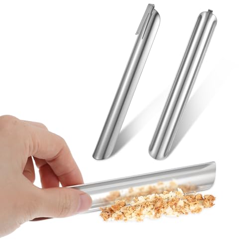 Classicseali 2PCS Crumb Catcher For Table,304 Stainless Steel Table Crumb Sweeper, Durable Tables Crumber, Tablecloths for Restaurants and Homes,Tool Accessories for Waiters and Waitresses