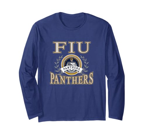 Florida International Golden Panthers Laurels Long Sleeve T-Shirt
