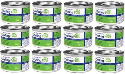 Zodiac 12 x 3. 5 Hour Chafing Dish Fuel Gel Cans