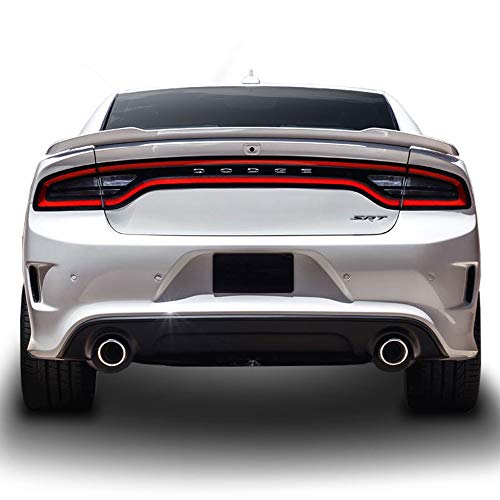 Dawn Enterprises Ch-Hc14 Hellcat Style Flush Mount Spoiler Compatible With Dodge Charger - Ivory (Pwd) #TOP6