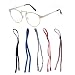 OSALADI Adjustable Eyeglasses Strap 5 Pcs Glasses Nylon Eyewear Retainer Man Sports Holder Sunglasses Strap
