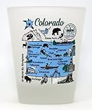 Colorado US States Series Collection Shot Glass