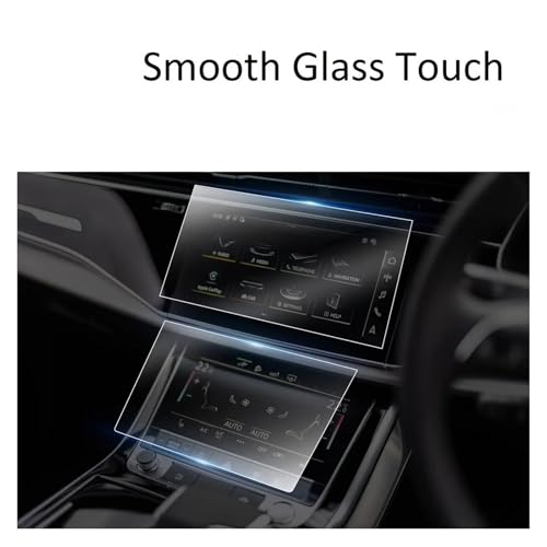 Verre de protection anti-rayures pour écran navigation Q7 Q8 Etron - 3