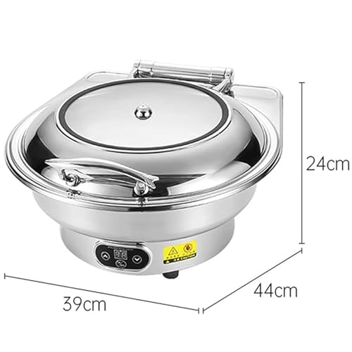 Estufa eléctrica redonda para buffet 6 L miniatura 3