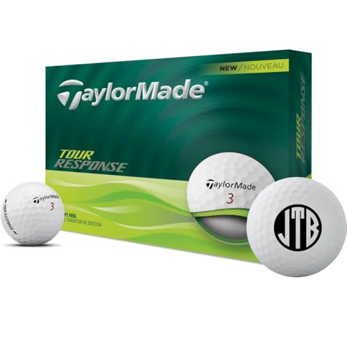 Taylormade Tour Response Monogrammed Golf Balls - 2025 Model