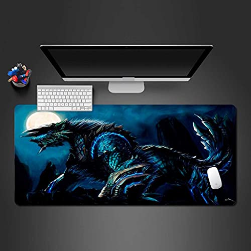 Tapis de souris gamer 1000x500 mm XXL idéal pour sublimer votre bureau de jeu