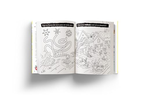 Mais coisas divertidas para encontrar e colorir - Livro 2: Livro de coisas divertidas para encontrar