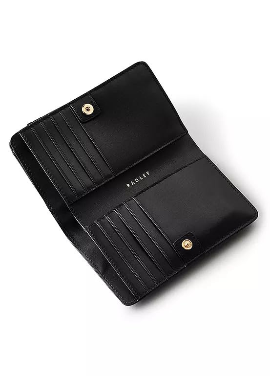 RADLEY London Womens Medium Leather Two Turtle Doves Bifold Purse Wallet in Black4
