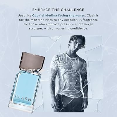 O Boticario Clash Eau de Toilette for Men, Striking Freshness Forged Under Pressure, 3.2 Ounce (100 ml)