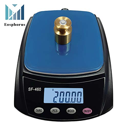 image for Eosphorus 600 g (21 oz) / 0.01 g Digital LCD Scale Lab Analytical Bala