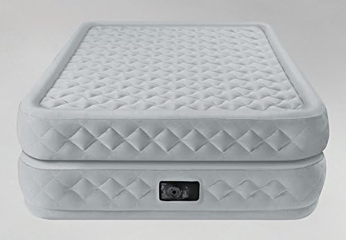 Intex Supreme Air-Flow Airbed with Built-in Electric Pump, Queen