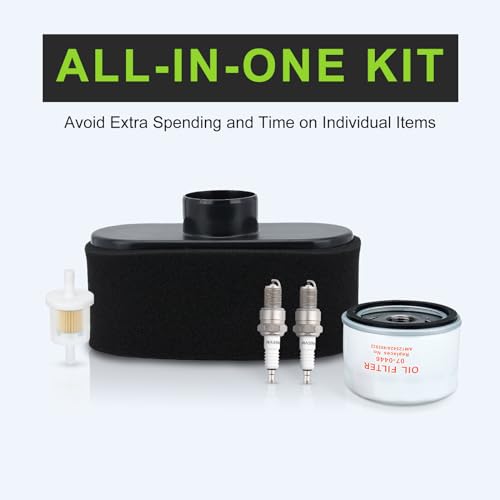 Harbot FR691V FR730V Tune Up Kit Oil Change Kit for Kawasaki FR651V FR730V FS481V FS541V FS600V FS651V FS691V FS730V Engine Replace 11013-7049 11013-0752 11013-7047 Air Filter 49065-7007 Oil Filter - Thumbnail 3