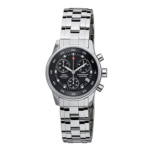 Montre dame Swiss Military chronographe, finie l'usure