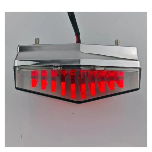 Luz trasera cromada estilo Lucas con acabado superior para preparaciones custom 5