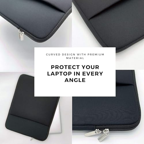 Dyazo 14-14.1 Inch Slim Laptop Sleeve Black - Image 5