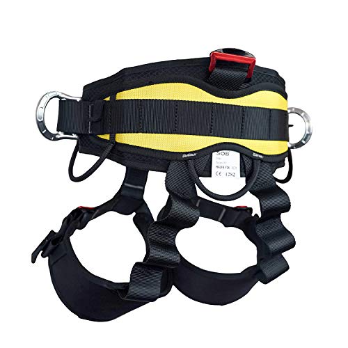 Sob Half Body Climbing Harness Thicken Widen Protect Waist Safety Harness Climbing Sports Working Rescuing At Height Safety Belt Harness #TOP1