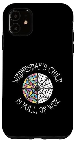 Wednesday's Child Full of Wee Trendiges beliebtes rundes Fenster Hülle für iPhone 11