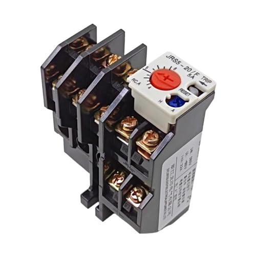 Relé de sobrecarga térmica JRS5-20/F interruptor de protección 5.2-8A 4