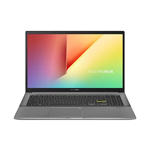 ASUS VivoBook S15 S533EA-BN149T - Portátil 15.6" Full HD (Core i5-1135G7, 8GB RAM, 512GB SSD, Iris Xe Graphics, Windows 10 Home) Negro Indie - Teclado QWERTY español