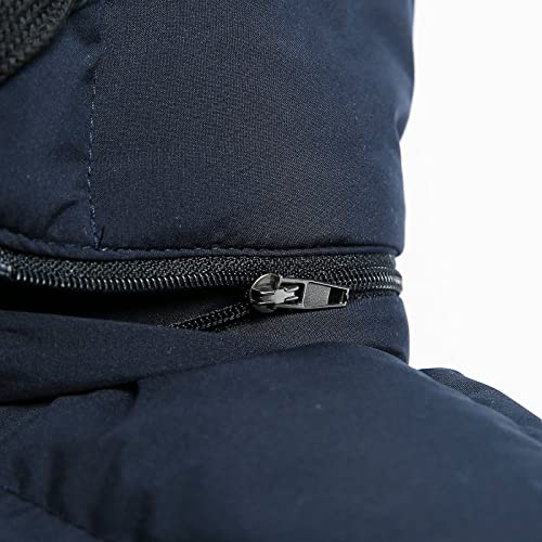 Ski Jackets Male Autumn And Winter Cotton Casual Keep Warm Zipper Removable Hooded Sleeveless Wind Jacket Men #TOP3