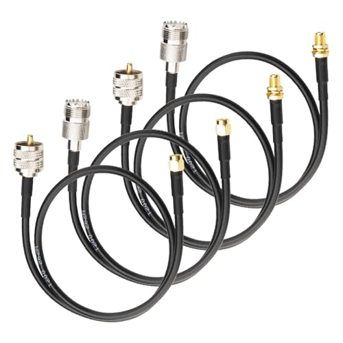 Kit SMA vers PL259 SO239 pour remplacer le RG58 et optimiser la CB