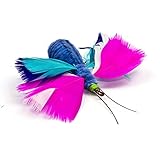 Purrs Buttermoth Refill/Attachment - Works with Wildcat and Popular Bird and Mouse Type Wands/Poles