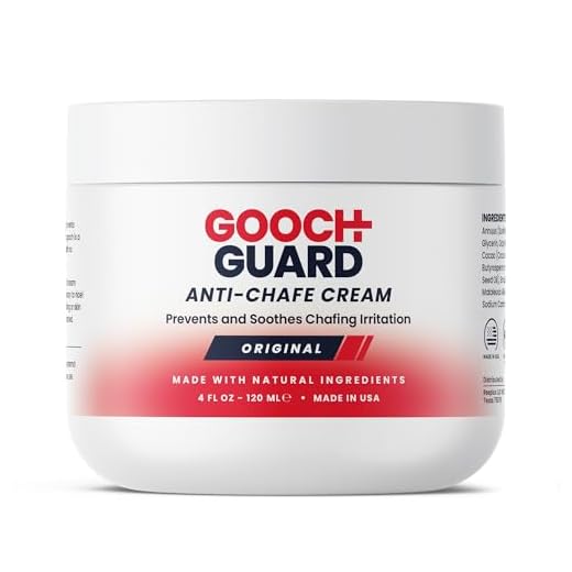 Gooch Guard Chamois Cream & Anti Chafing Cream - Natural Chamois Cream Cycling & Running - Anti Friction Cream, Anti Chafe Cream Balm for Men & Women