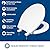 BEMIS 790TDGSL 000 Heavy Duty Closed Front Plastic Toilet Seat with Cover will Slow Close, Never Loosen & Reduce Call-backs, ROUND, Plastic, White
