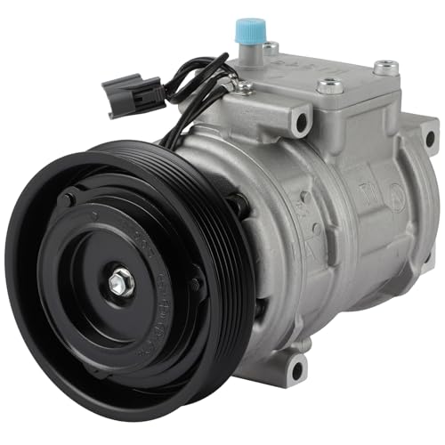 Image of SCITOO AC Compressor fit for Acura CL 3.0L 1997-1999 | Fast Cooling, Ultra Low Noise (≤72 dB)Air Conditioner Compressor with Clutch, Easy Installation, 38810P8AA01