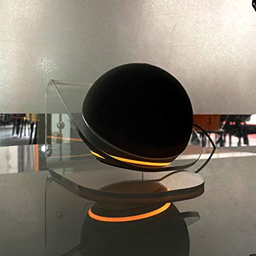 ULTECHNOVO Suporte de Alto-Falante de Acrílico para Montagem Em Parede Suporte de Alto-Falante Trans