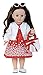 HOFF Poupee Marie-Francoise madone Robe Rouge 40 cm - Edition Limitee numerotee - petitcollin - Fabrication Francaise