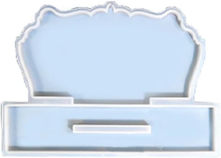 Photo Frame Resin Mold Wave/Round Silicone Epoxy Mold for Casting,Ornaments Mold