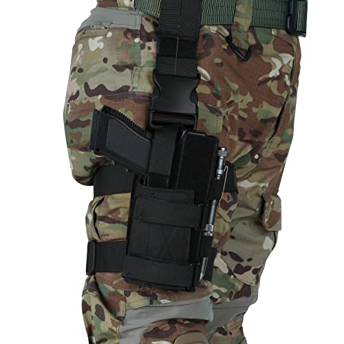 Owb Paddle Holster For Glock 17 19 19X 22 23 31 32(Gen 1 2 3 4 5),Airsoft Glock 17 19 Holster+Drop Leg Platform #TOP7