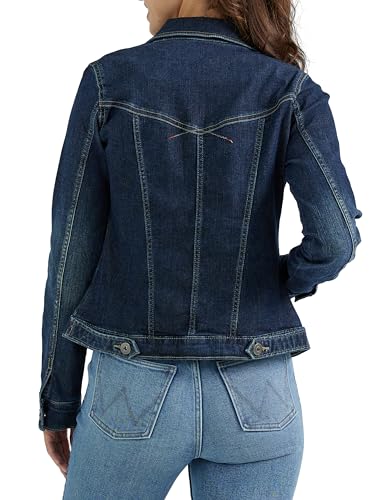 image for Wrangler Authentics Women's Stretch Denim Jacket, Drenched, Medium
