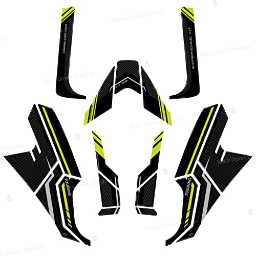 Kit autocollants 3D résine CF Moto 800 MT Touring 2022 réparer masquer rayures
