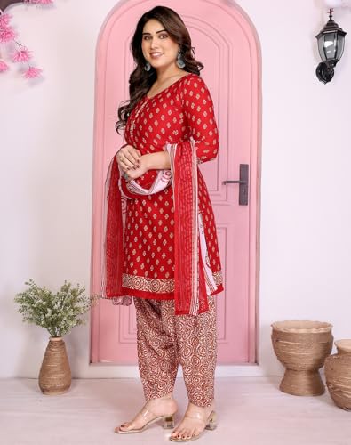 Image of Yashika Unstiched Crepe dress materials | Crepe Salwar Suit for women with dupatta | suit material for women unstitched