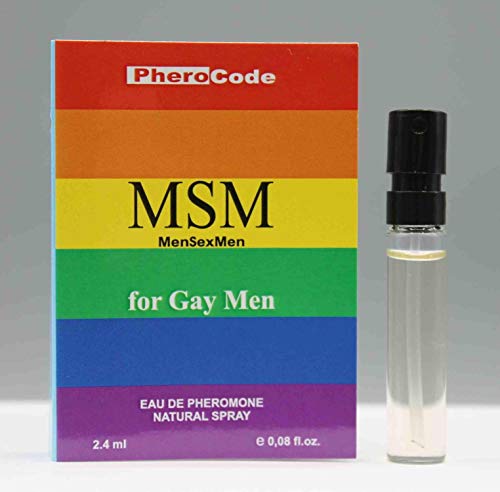 PheroCode MSM Perfume for Gay Men with Pheromones 0.08Fl. Oz